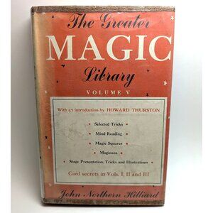 The Greater Magic Library Volume V John Northern Hilliard First Edition RARE